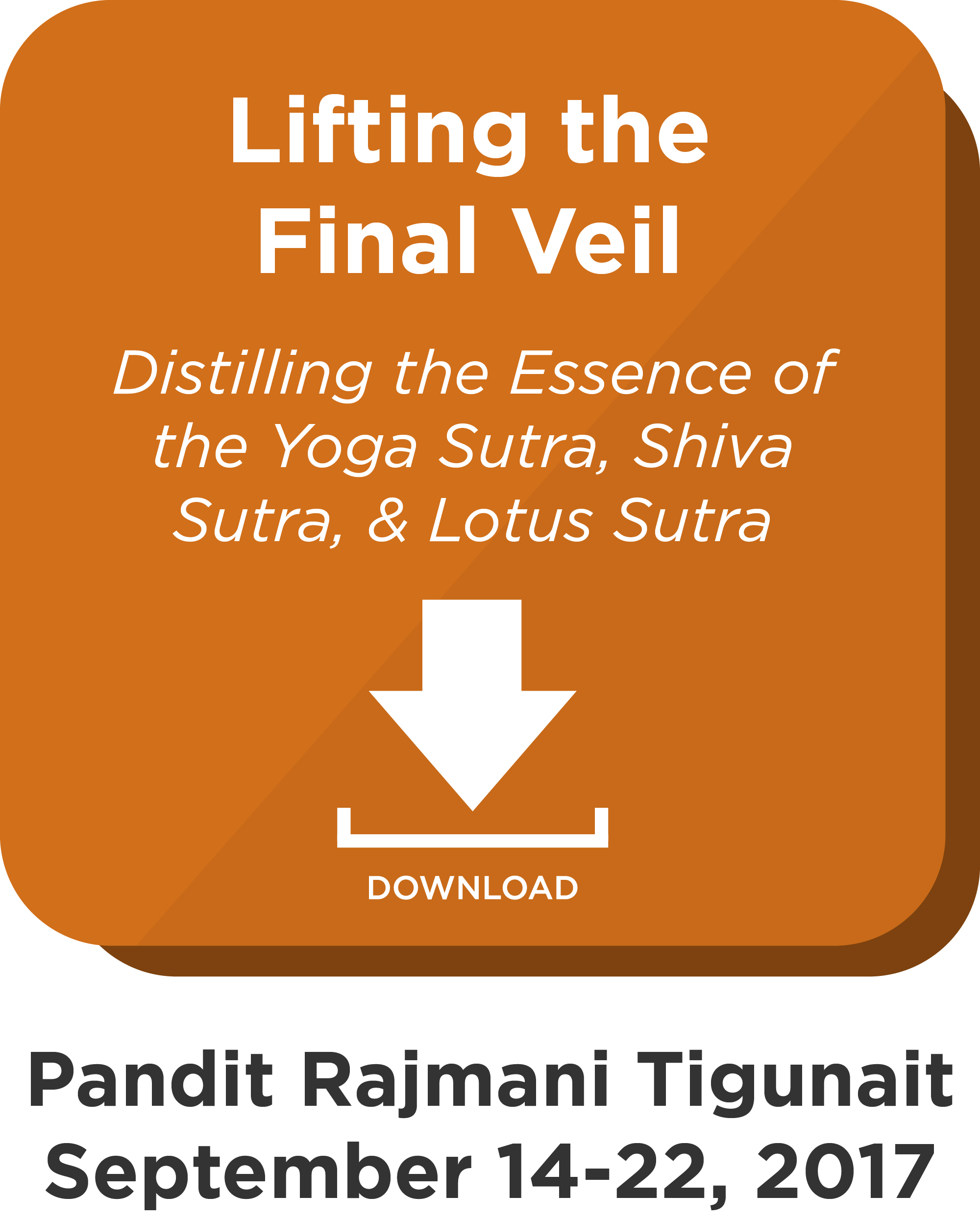 Lifting the Final Veil: Digital Download