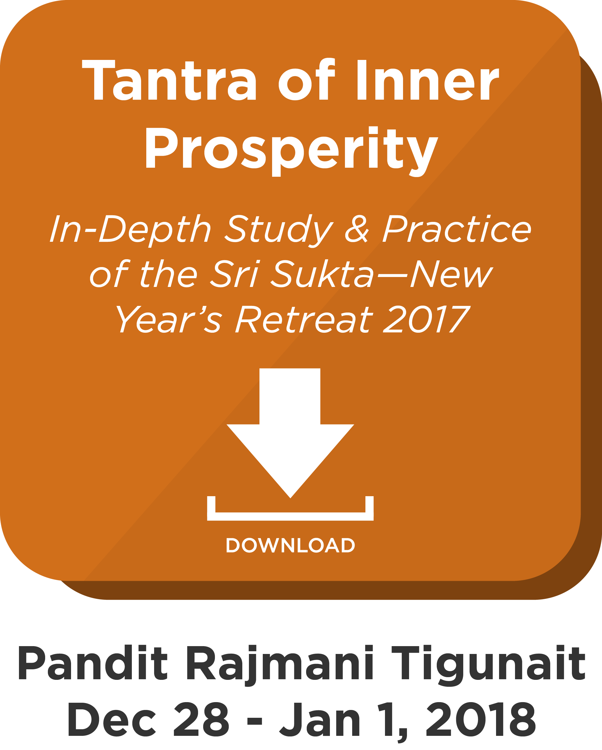 Tantra of Inner Prosperity: Digital Download