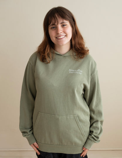 Mountain Graphic Pullover Hoodie - Green
