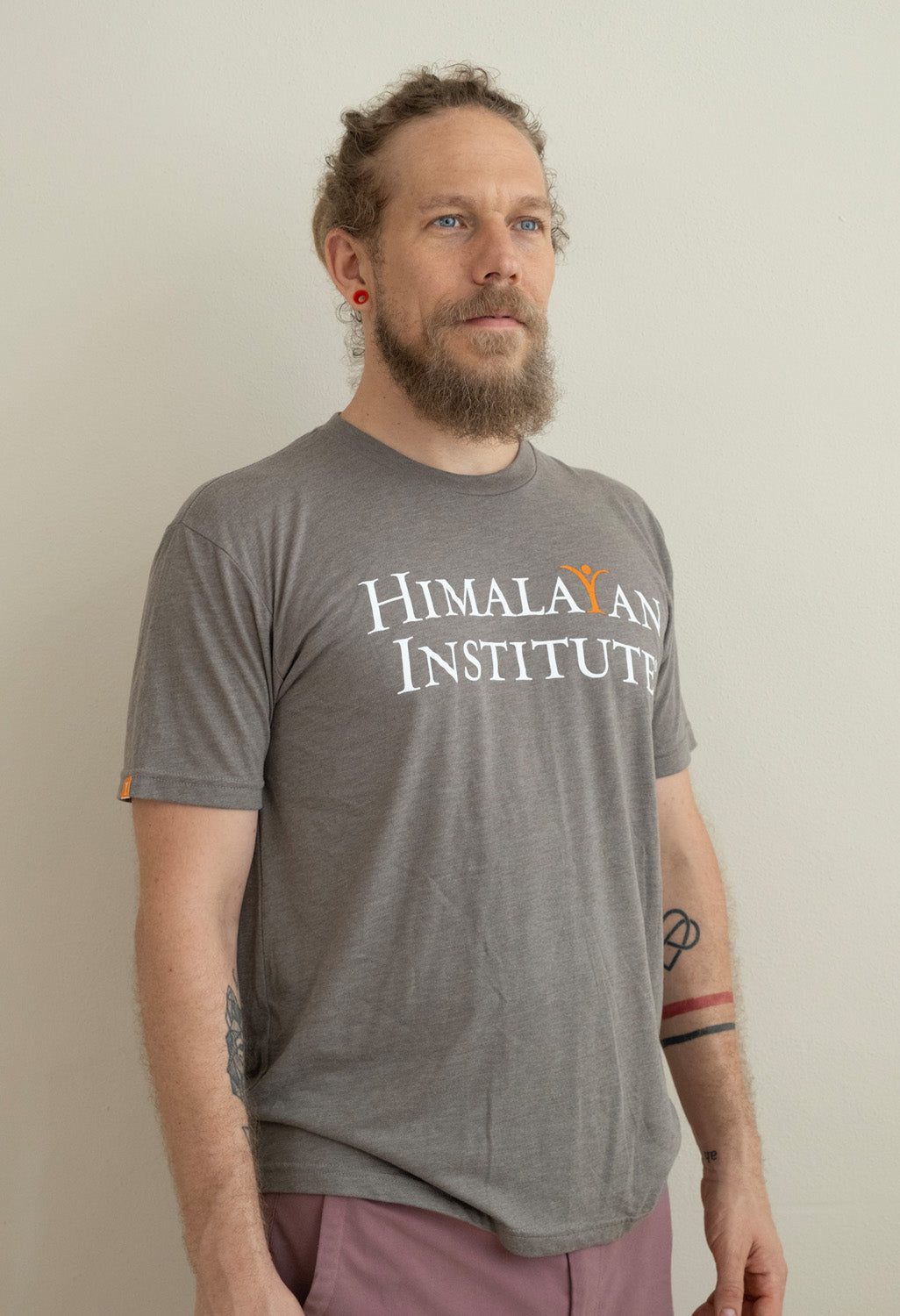 Himalayan Institute T-shirt - Grey
