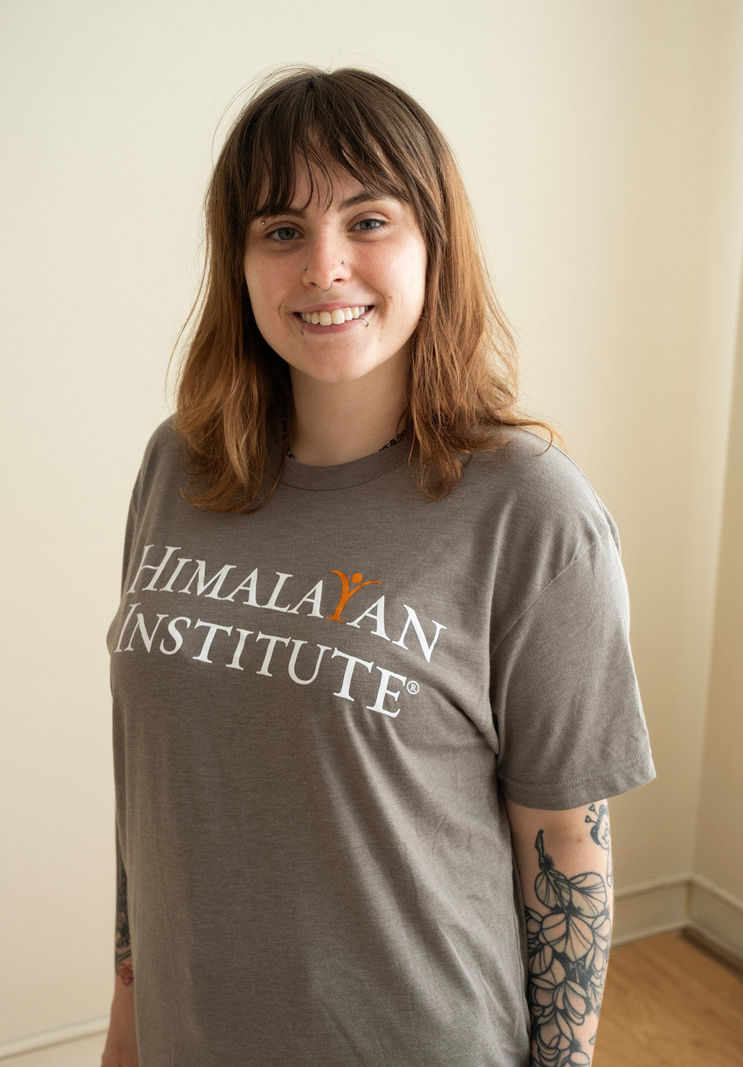 Himalayan Institute T-shirt - Grey