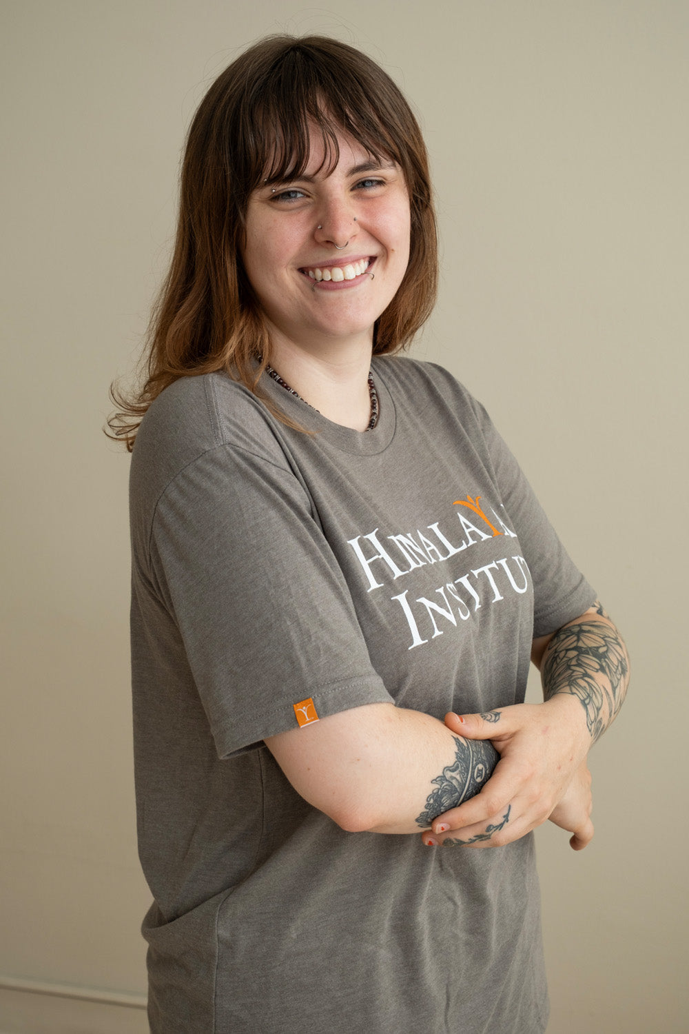 Himalayan Institute T-shirt - Grey
