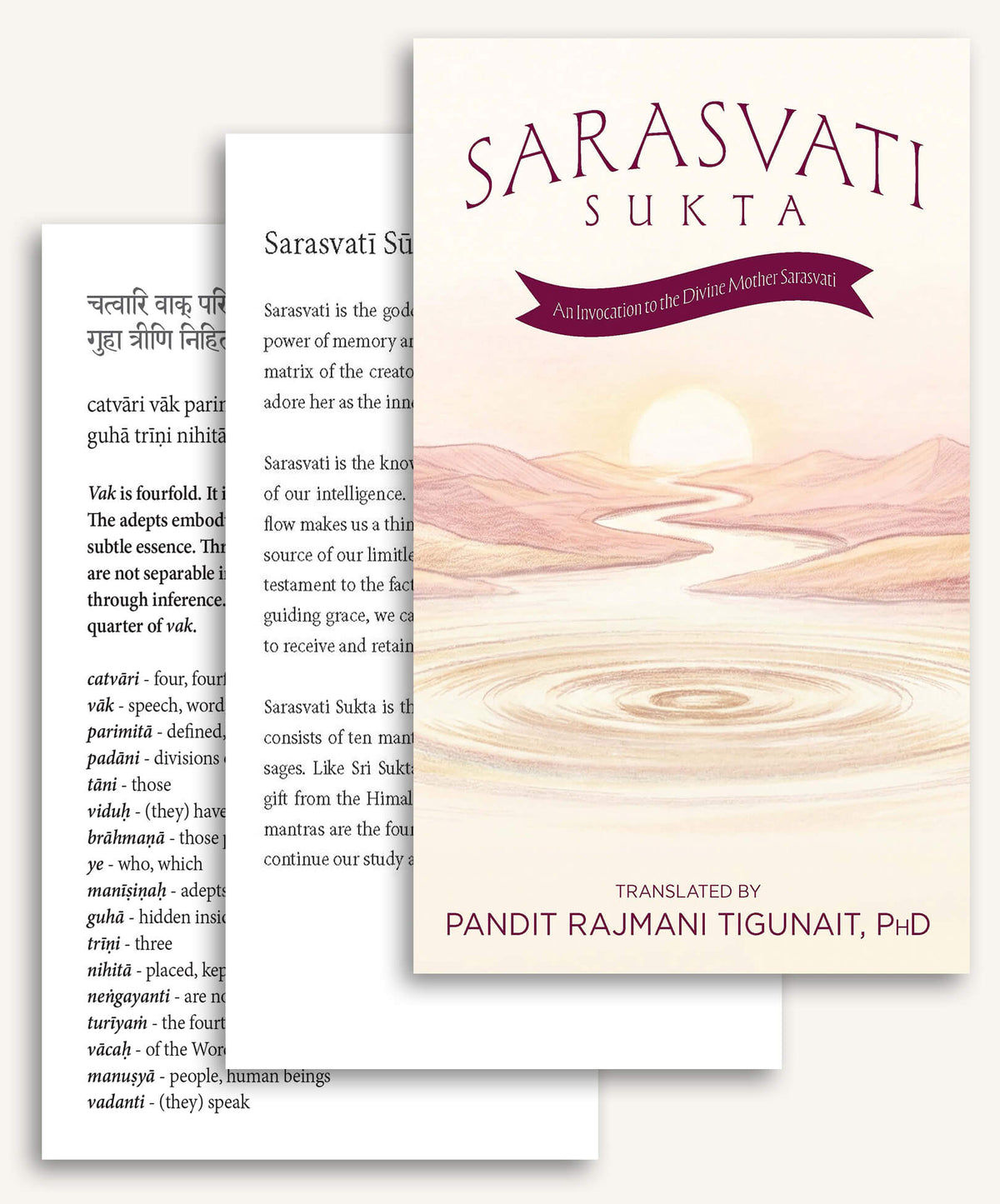 Sarasvati Sukta Booklet
