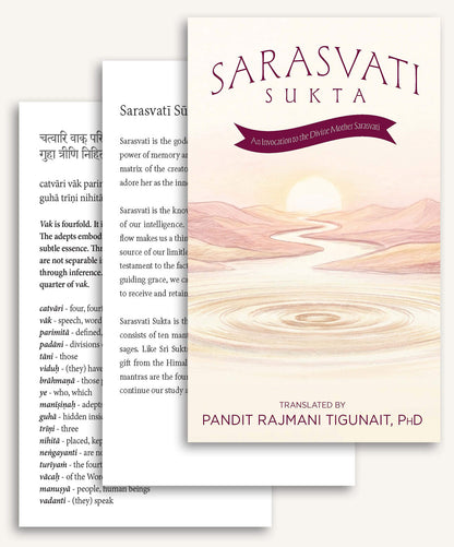 Sarasvati Sukta Booklet