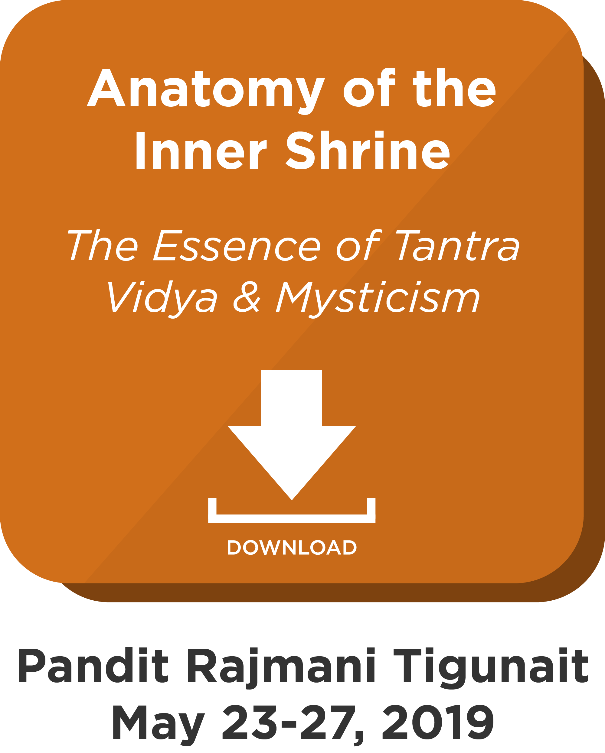 Anatomy of the Inner Shrine: Digital Download