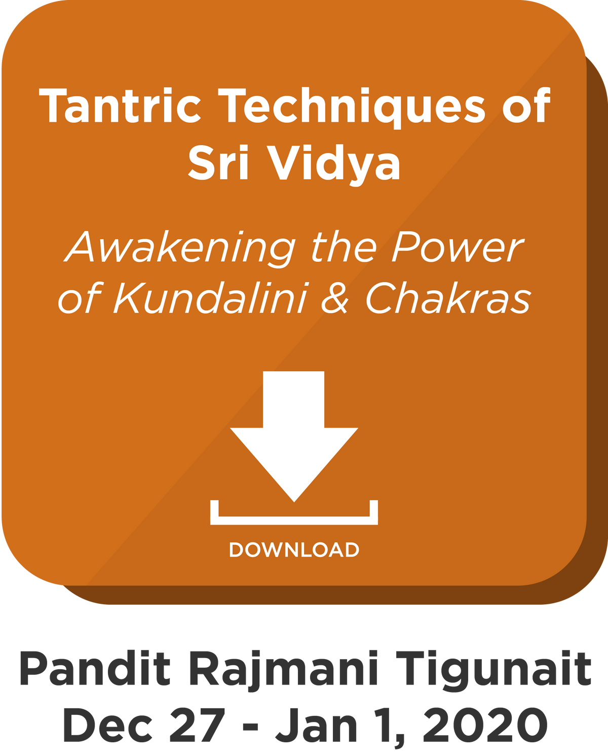 Tantric Techniques of Sri Vidya: Digital Download